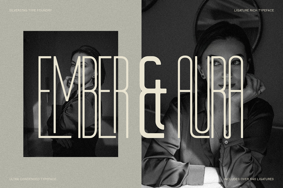 First Contact - 16 Fonts in One Pack, a Sans Serif Font by SilverStag Type Foundry (Photo 29 of 30)