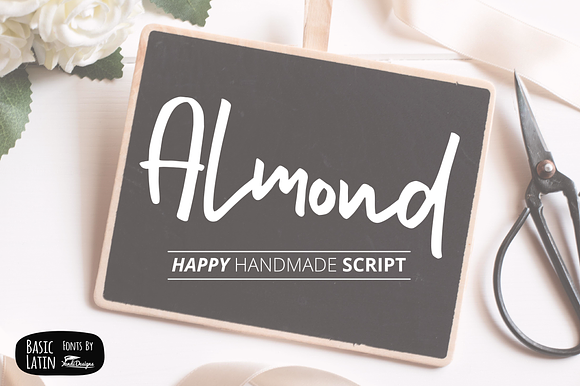 Almond Hand Lettering Script Fonts preview 5