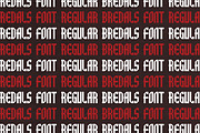 Bredals | Esport Display Font, a Sans Serif Font by MrLetters (Thumbnail 9 of 10)