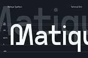 Matique - Family Sans Serif, a Sans Serif Font by Marvadesign (Thumbnail 7 of 10)