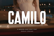 Camilo Modern Sans Serif Font, a Sans Serif Font by Perfectype (Thumbnail 1 of 9)