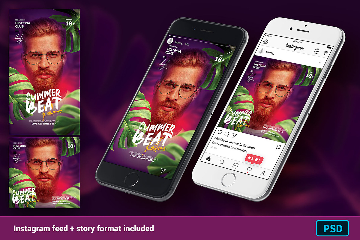 Summer Party DJ Flyer, a Flyer Template by Bornx Design (Photo 3 of 3)