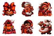 Cute Christmas Mega Bundle, a Seasonal Illustration by CreationArt (Thumbnail 2 of 5)