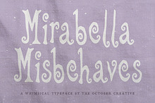Mirabella Misbehaves Groovy Display