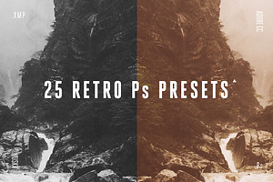 25 Retro Photoshop Presets