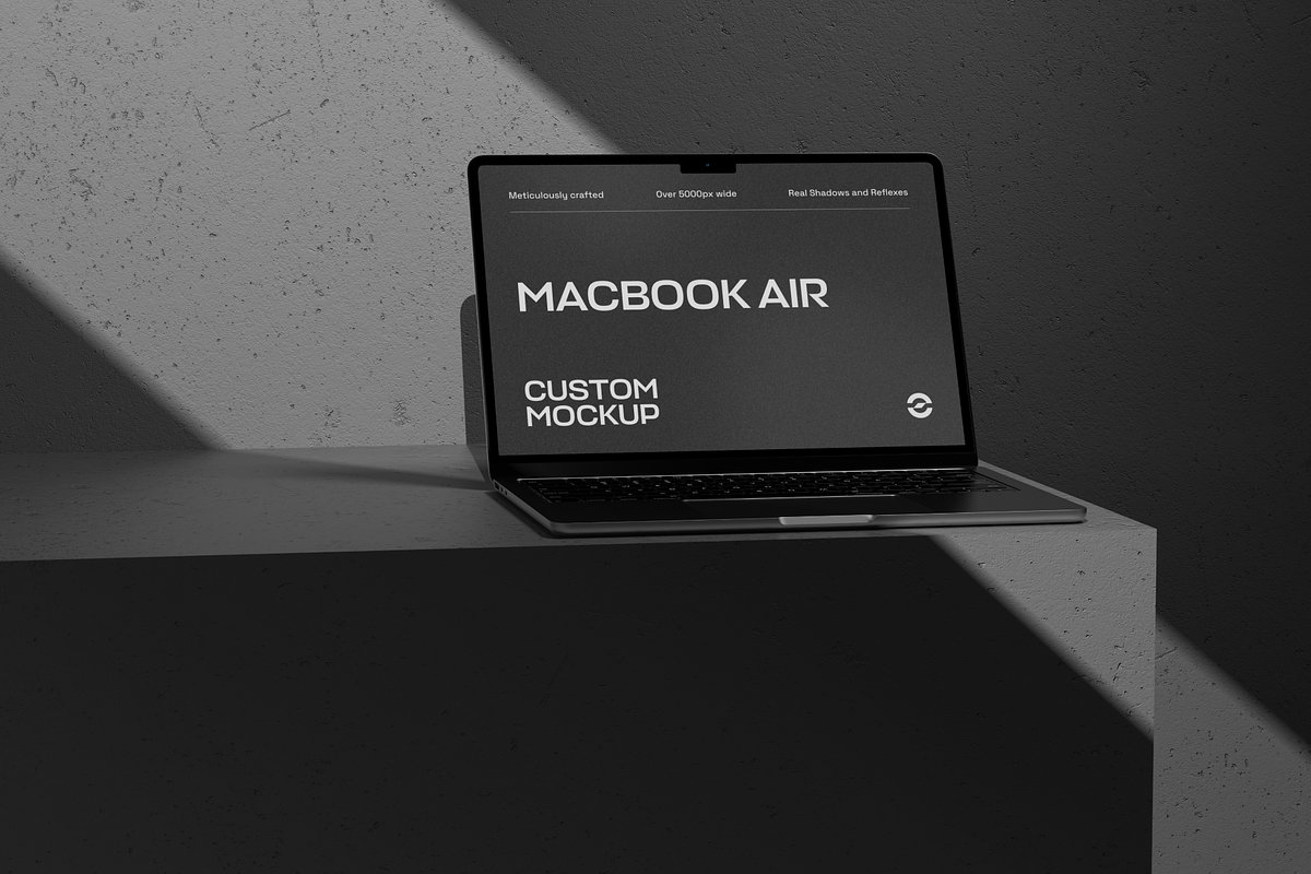 MacBook Air Mockup 03, a Mac Mockup by 360 Mockups