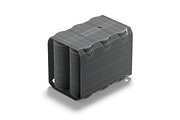 White Six 550ml Can Pack 3D Model, an Object 3D Model by rebrandy (Thumbnail 7 of 9)