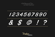 Zephyr Stencil, a Font by Doug Penick (Thumbnail 6 of 7)