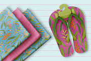 Summer florals & geometric patterns, a Decorative Illustration by CapriceMeDesigns (Thumbnail 9 of 18)