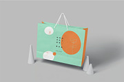 4 Paper Shopping Bag Mockups, a Packaging Mockup by megostudi0 (Thumbnail 4 of 6)