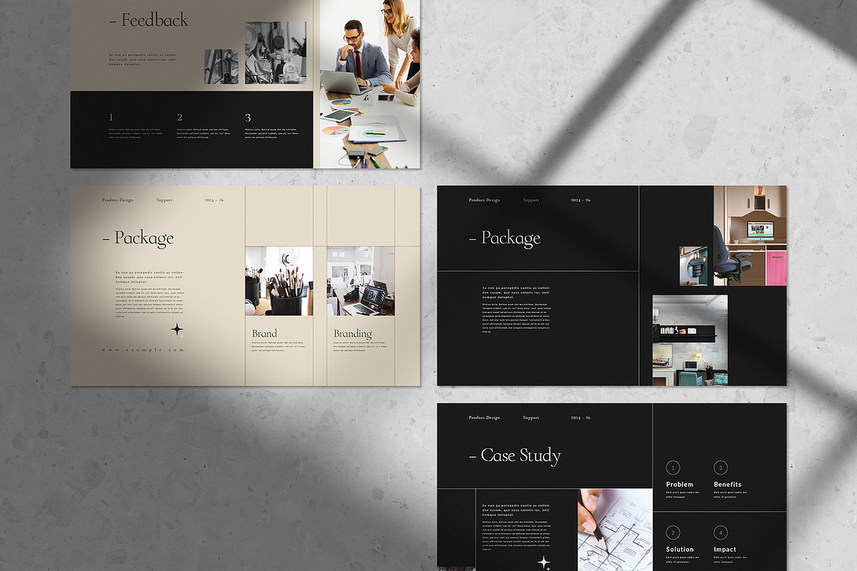 Service Guide Template, a Presentation Template by WhiteGraphic (Photo 5 of 7)