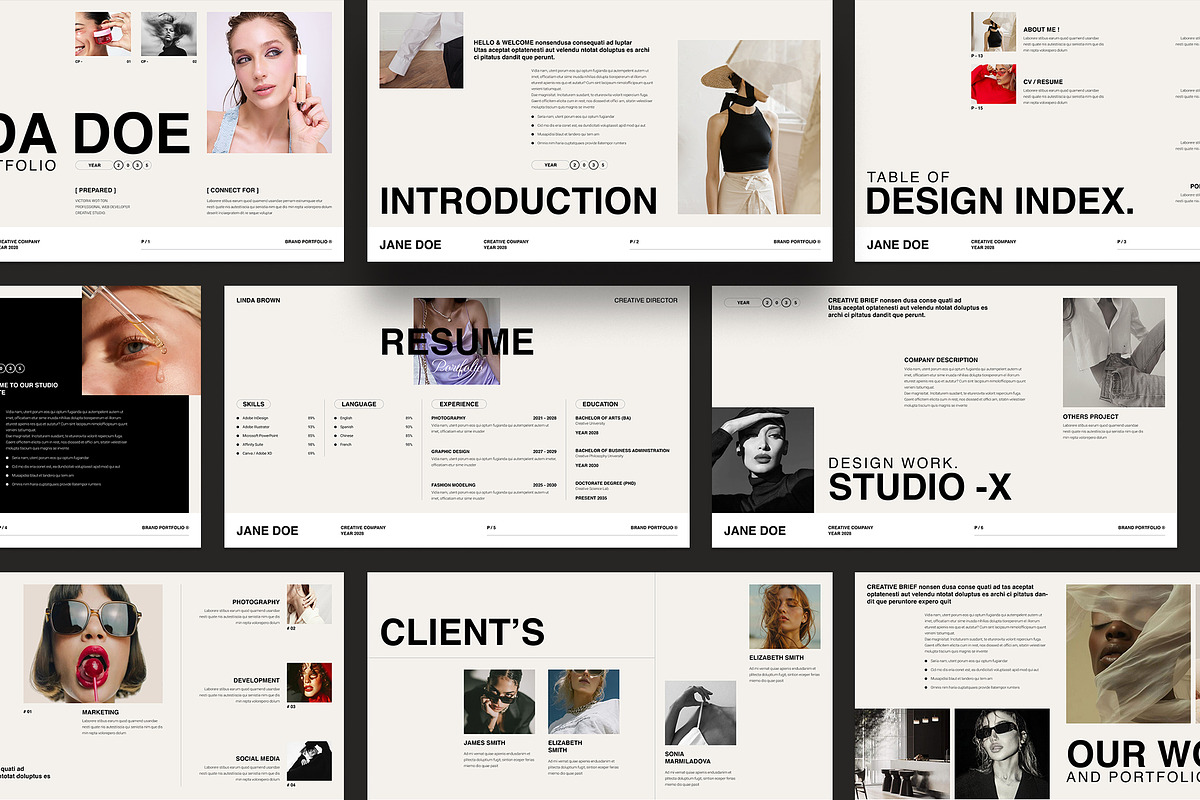 Brand Portfolio Presentation, a Presentation Template by NorthPeak (Photo 5 of 11)