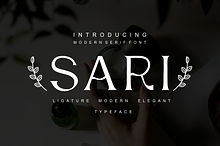 Sari Modern Serif Typeface
