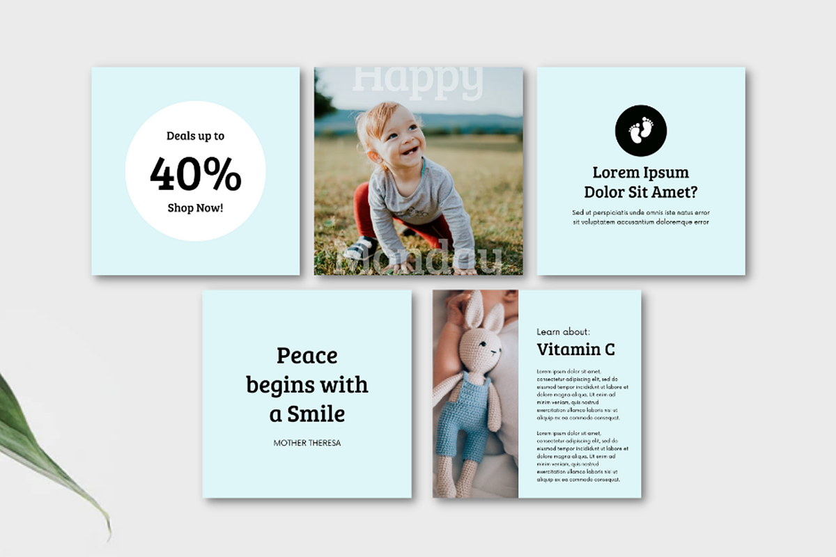 Baby Social Media Template, a Social Media Template by a-member.club (Photo 5 of 6)