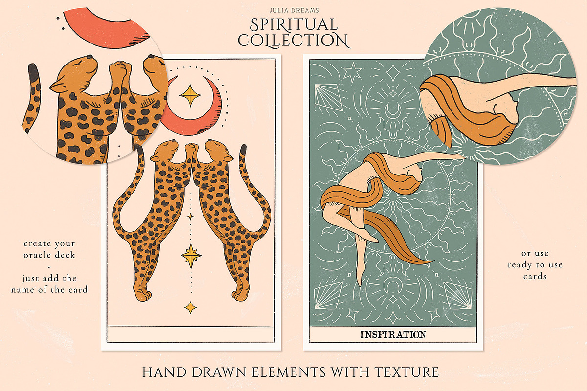 Spiritual Collection & Oracle Cards, an Illustration by Julia Dreams (Photo 10 of 10)