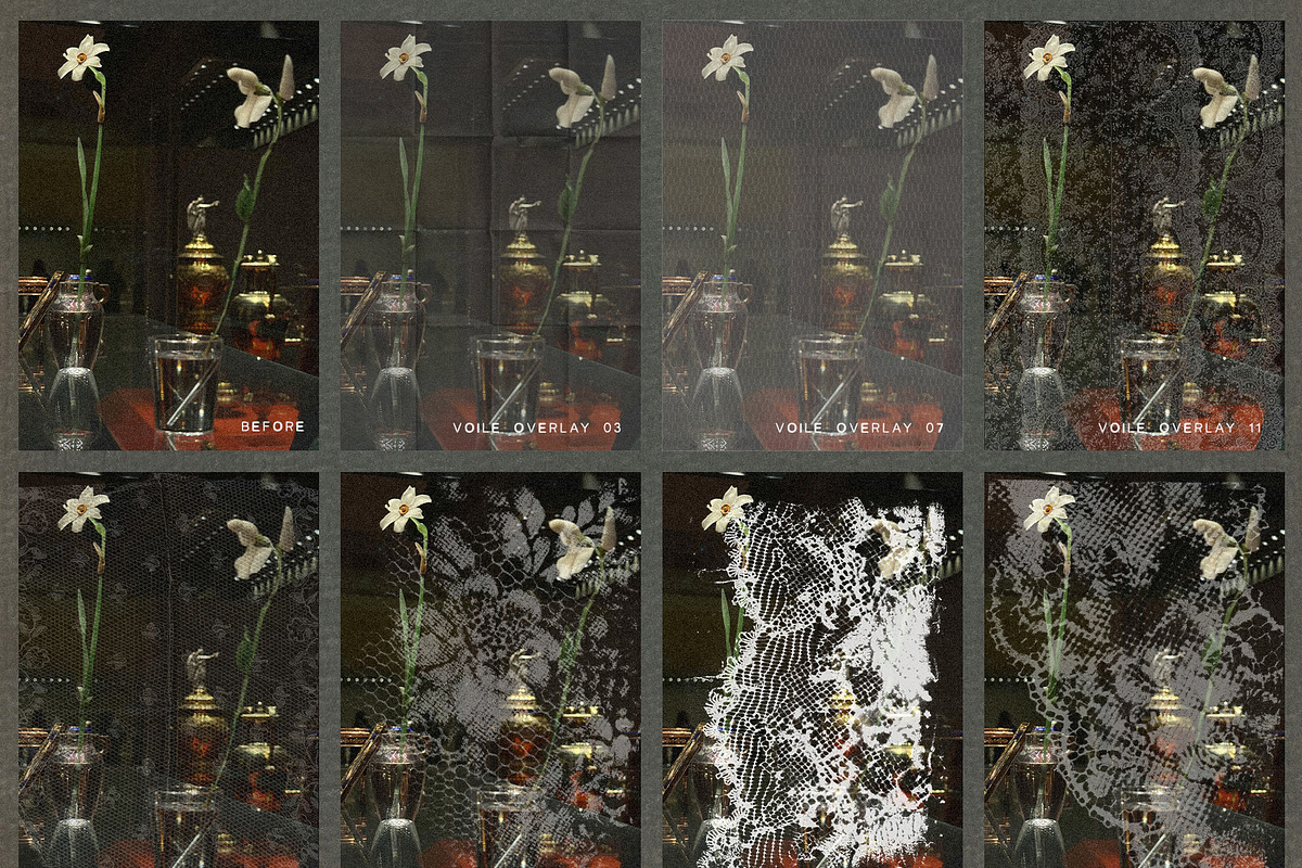 Voile Overlays - Lace Textures, a Texture Graphic by lerinartstudio (Photo 10 of 15)