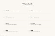 The Open Planner, a Stationery Template by The Clipart House (Thumbnail 2 of 7)