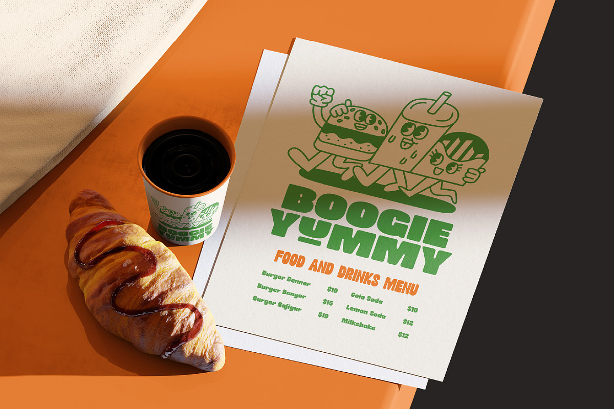 Groovezilla - Retro Bold Fonts, a Sans Serif Font by Dikas Studio (Photo 16 of 20)
