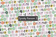 SPOOKY RANSOM Halloween Cut Out Font, a Handwritten Font by Blush Font Co. (Thumbnail 11 of 14)