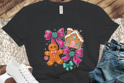Gingerbread Coquette Christmas PNG, an Illustration by designcity5 (Thumbnail 2 of 8)
