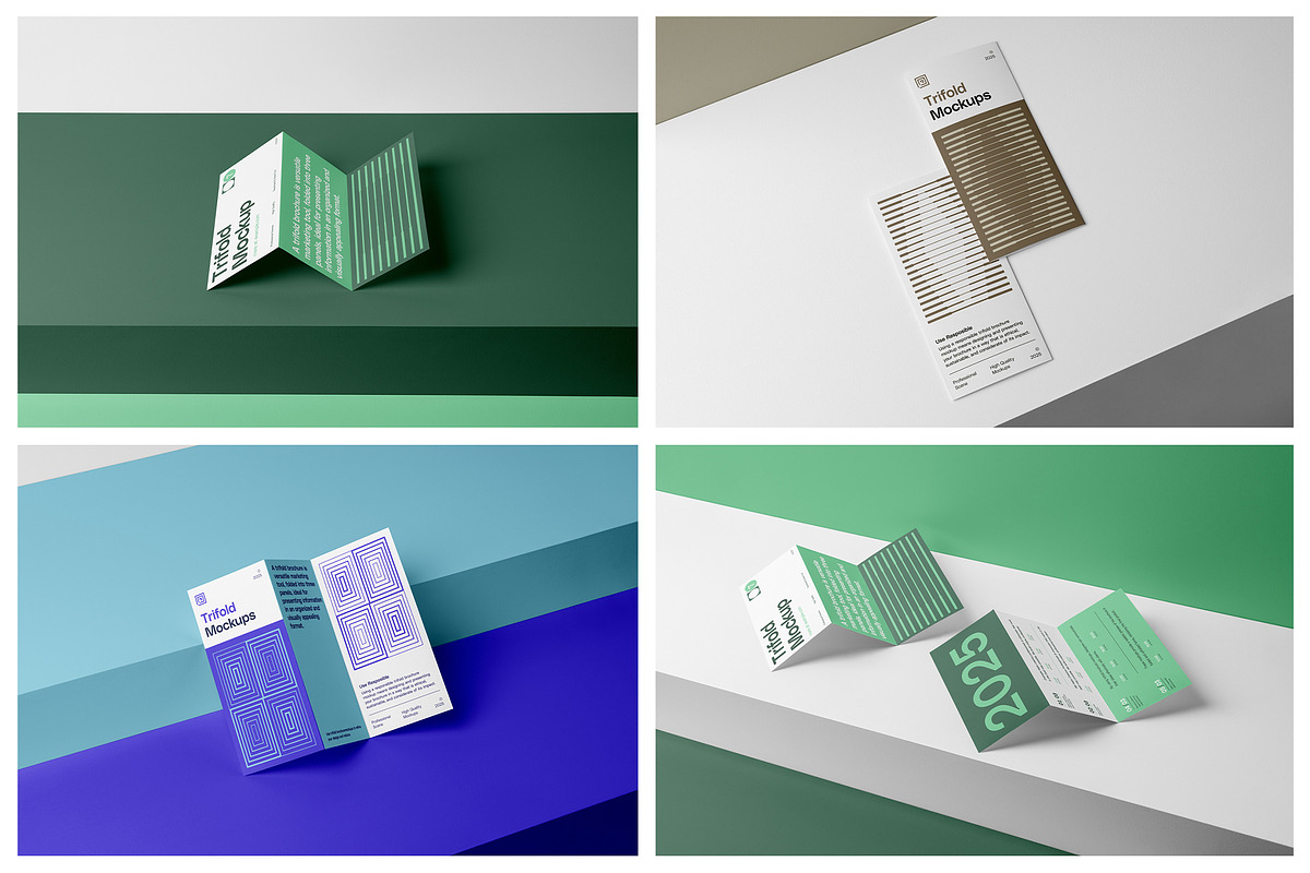 Flayer Trifold and Brochure Mockups, a Mockup by Mr.Mockup™ (Photo 6 of 18)