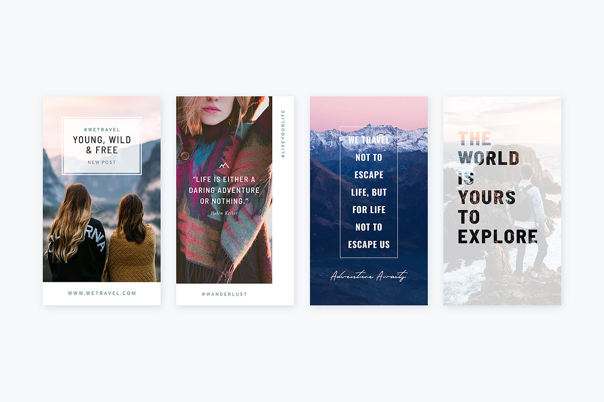 Instagram Stories Mountains | CANVA, a Social Media Template by Poego Social (Photo 5 of 12)