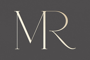 MR Monogram Logo