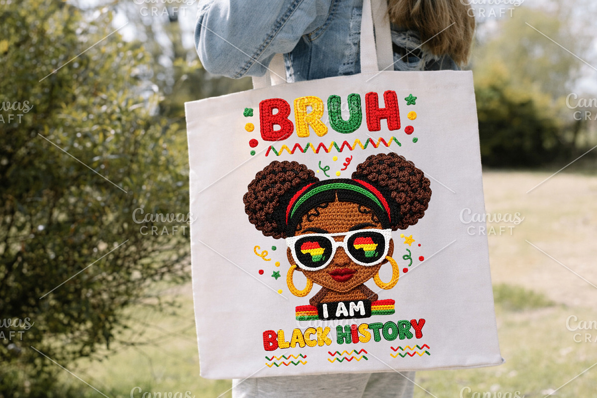 Bruh I Am Black History PNG, an Illustration by Canvas Craft (Photo 5 of 6)