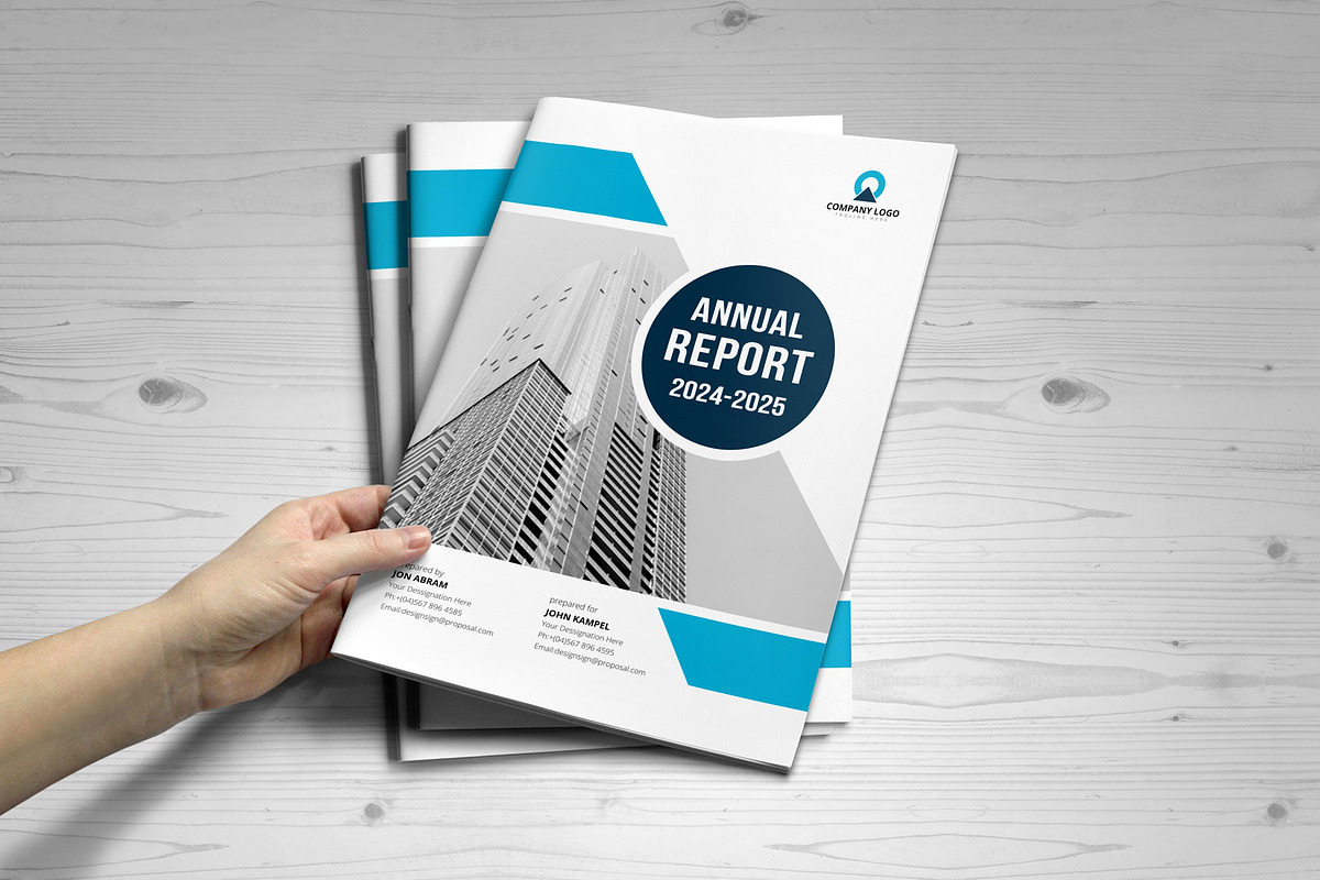 Annual Report Template V10, a Brochure Template by JanySultana (Photo 14 of 18)