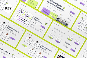 Purple Business Investment Keynote, a Presentation Template by graphicook