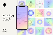 Mindset Coach Template - Canva, a Social Media Template by Willoe Studio (Thumbnail 1 of 11)