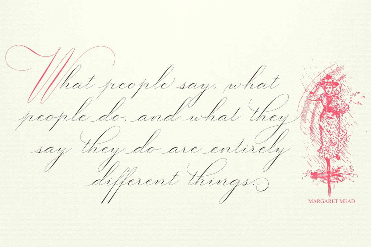 Gatlik Saphir, a Script Font by Alcode (Photo 9 of 9)