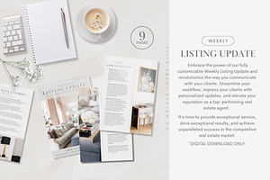 Weekly Listing Update Template