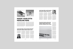 Newspaper MS Word & Indesign