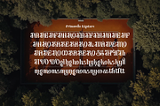 Primavello Font, a Blackletter Font by madeDeduk (Thumbnail 10 of 10)