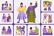 Diversity Illustrations Art Set, a Person Illustration by Brickclay (Thumbnail 5 of 10)