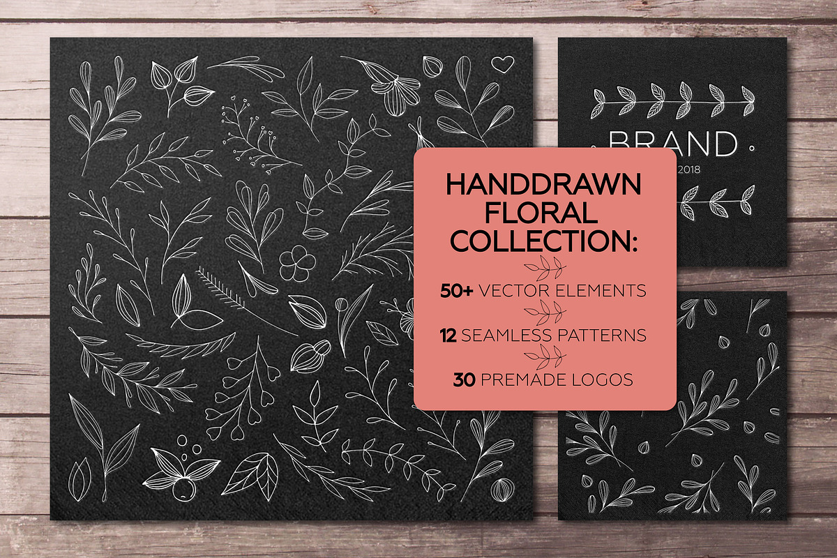 500+ Hand Drawn Elements -Bundle-, an Animal Illustration by CARROTDESIGN (Photo 6 of 6)