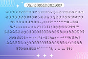Fox Squish: 4 Font Styles, a Symbol Font by Fox7 By Rattana (Thumbnail 12 of 14)