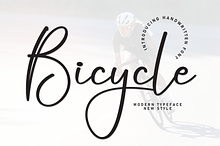 Bicycle | Script Font