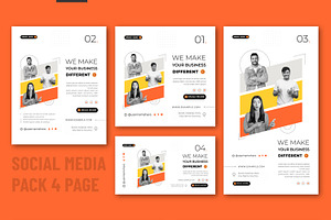 Social Media Pack, a Social Media Template by ContestDesign