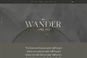 Wix Website Template - Wander Coach