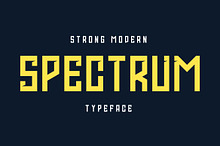 Spectrum | Strong Sport Font