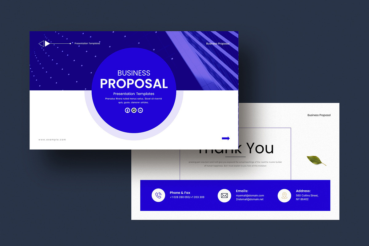 Business Proposal Template, a Presentation Template by Pradaxa (Photo 5 of 6)