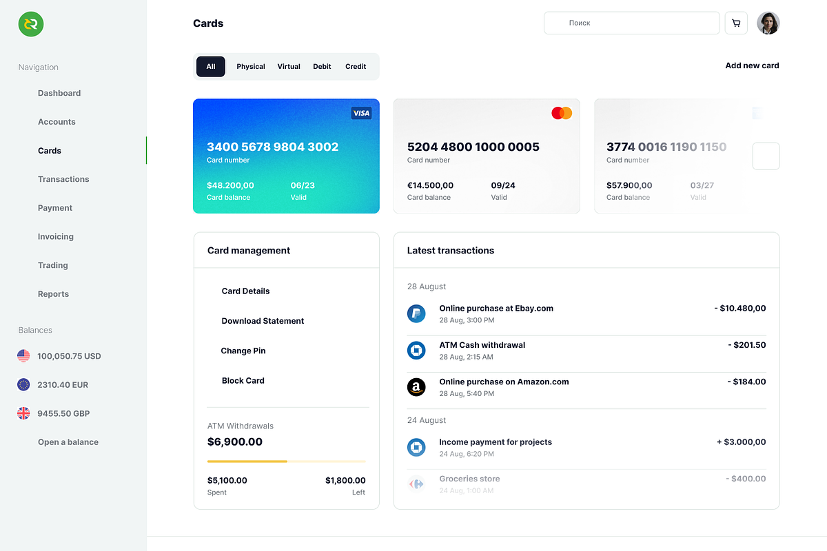 RC | Dashboard, a Design Template by store for you (Photo 4 of 7)