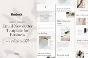 Flodesk Email Newsletter Template, an Email Template by Tabitha Emma (Thumbnail 1 of 7)