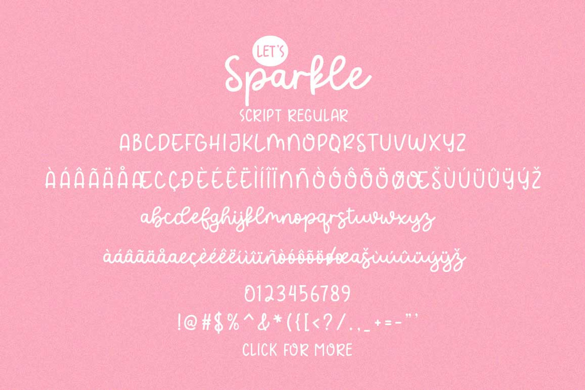 Let's Sparkle | Font Duo, a Script Font by Lucky Type (Photo 8 of 10)