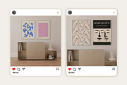 Interior Frame Mockup Pack TAMIR, a Household Mockup by Bonumo (Thumbnail 10 of 13)