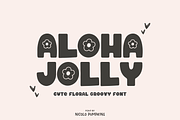 Aloha Jolly Font, a Font by Nicolo Pumpkins (Thumbnail 1 of 10)