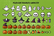 Folklore - Spooky Halloween Font, a Font by Dharmas Foundry (Thumbnail 4 of 13)