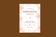 White Floral Retirement Invitation, a Card Template by Neermana (Thumbnail 3 of 4)